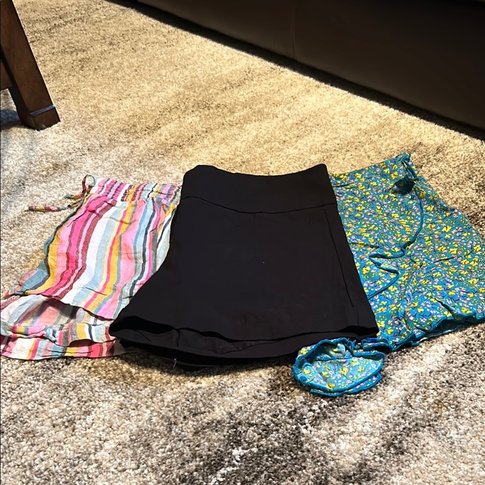 3 pairs of Ladies size Large shorts